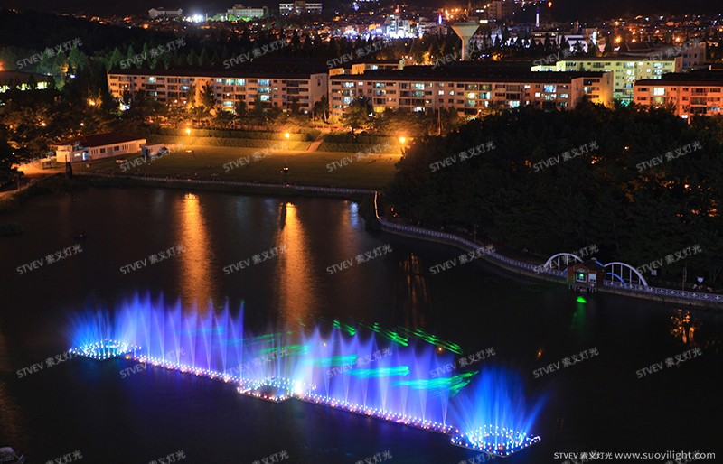苏州龙池湖音乐喷泉